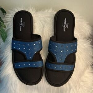 Avon slip on flip flop style sandal/slipper Woman’s size XL 11/12